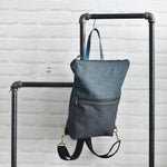 Load image into Gallery viewer, MUNC Felt and Leather Backpack
