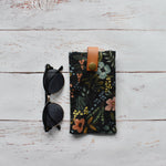Load image into Gallery viewer, Canvas &amp; Leather Glasses Case
